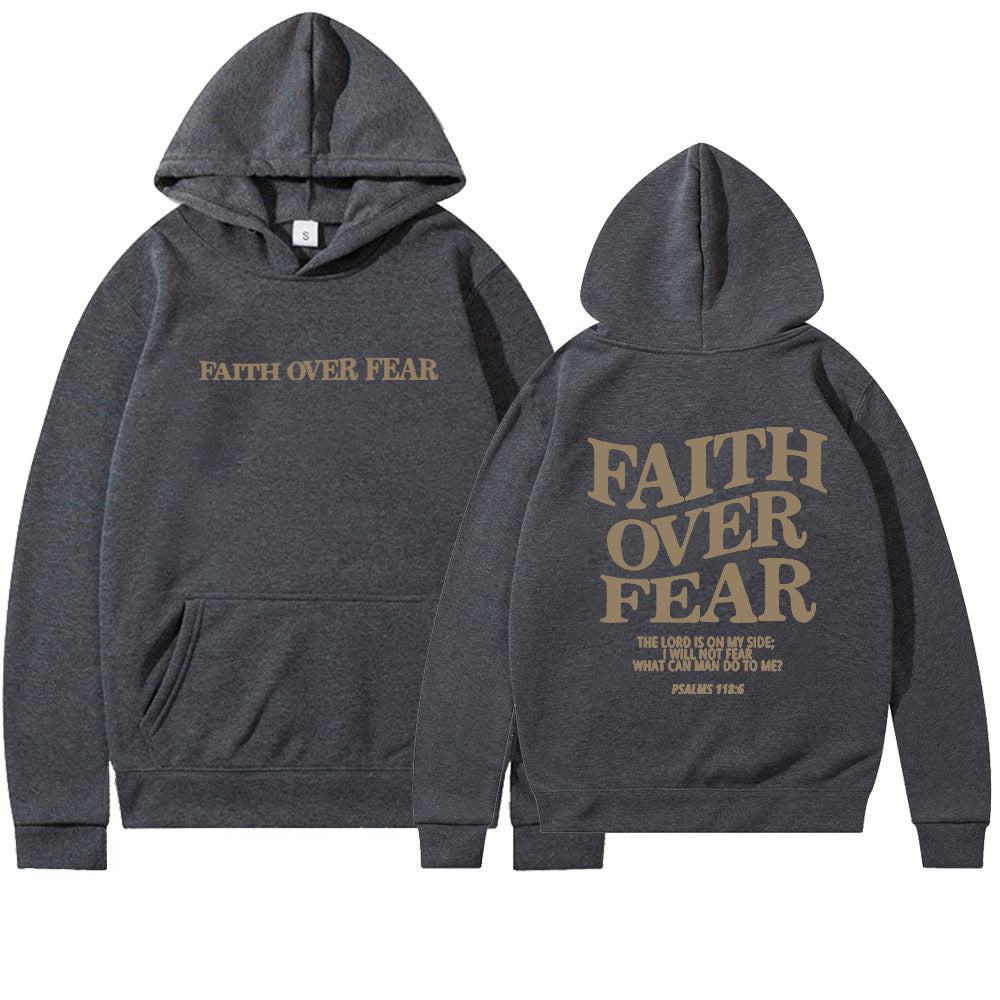 'Faith Over Fear' Fall Hoodie