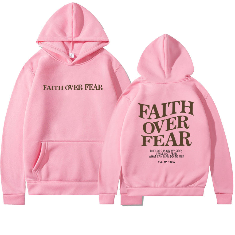 'Faith Over Fear' Fall Hoodie