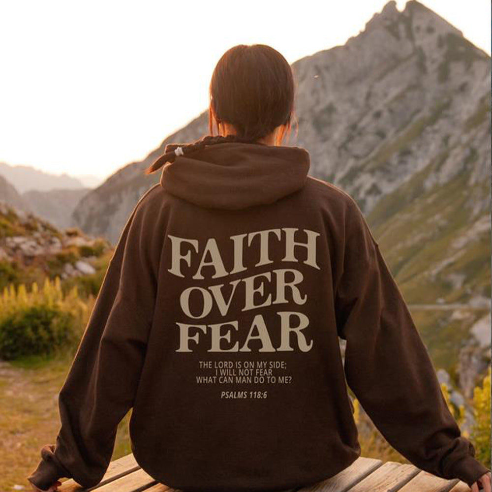 'Faith Over Fear' Fall Hoodie