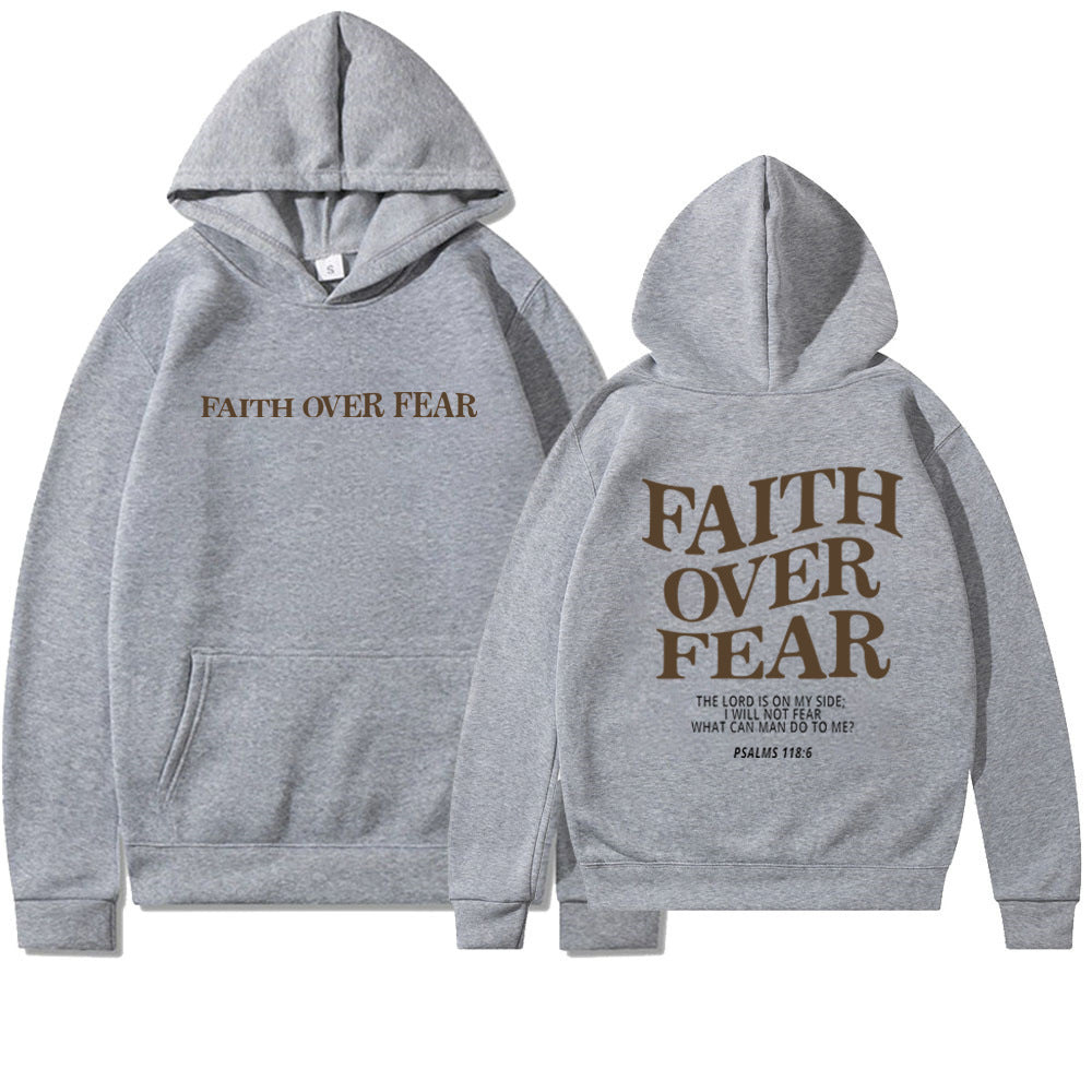 'Faith Over Fear' Fall Hoodie