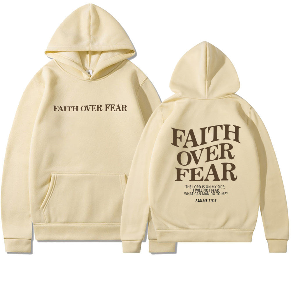 'Faith Over Fear' Fall Hoodie