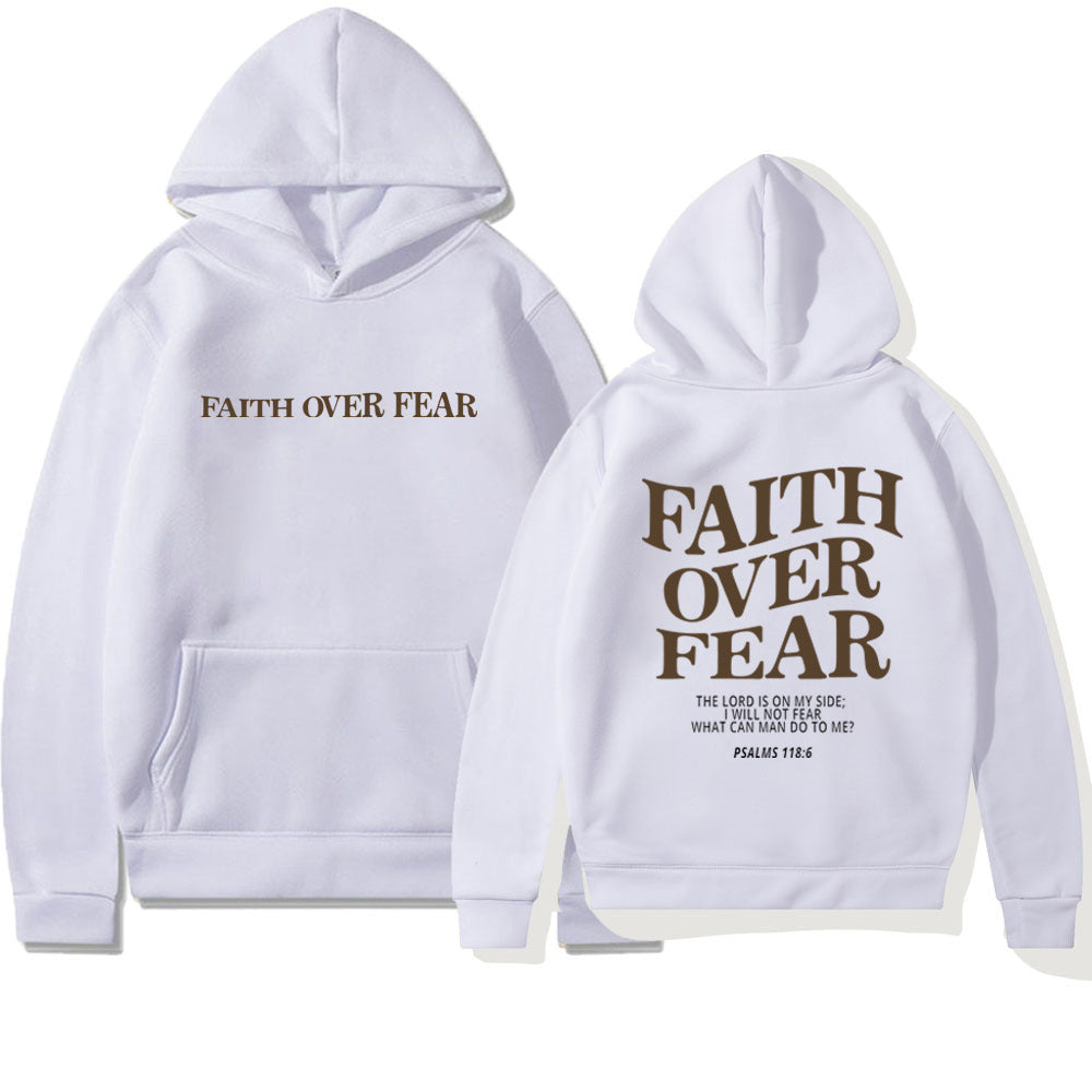 'Faith Over Fear' Fall Hoodie