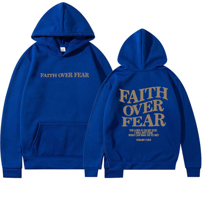 'Faith Over Fear' Fall Hoodie